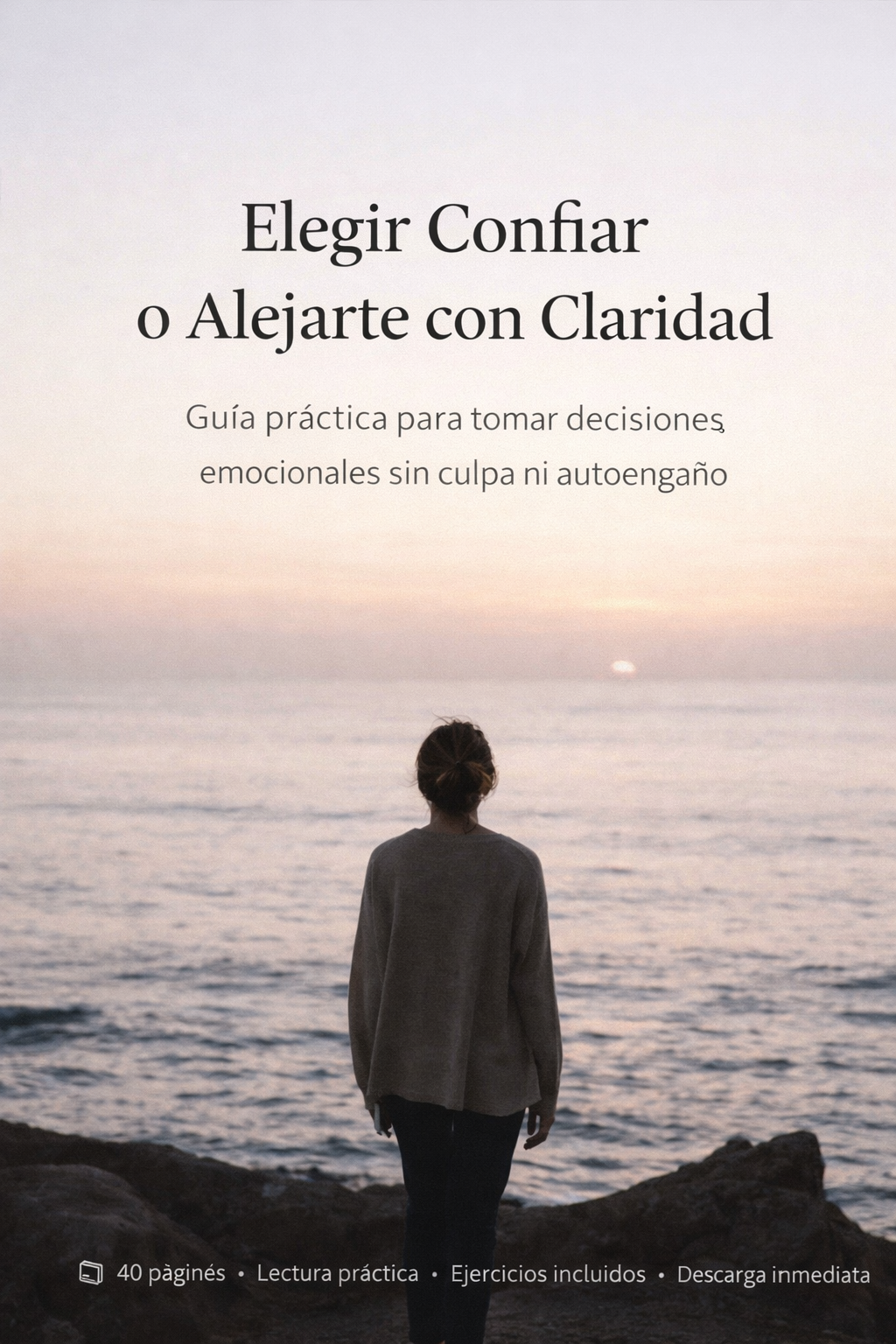 Elegir Confiar o Alejarte con Claridad